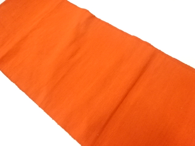 アンティーク　手織り紬名古屋帯